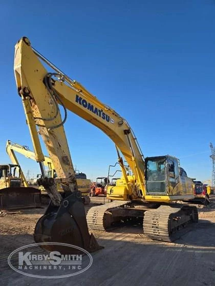 Front of used Komatsu Excavator